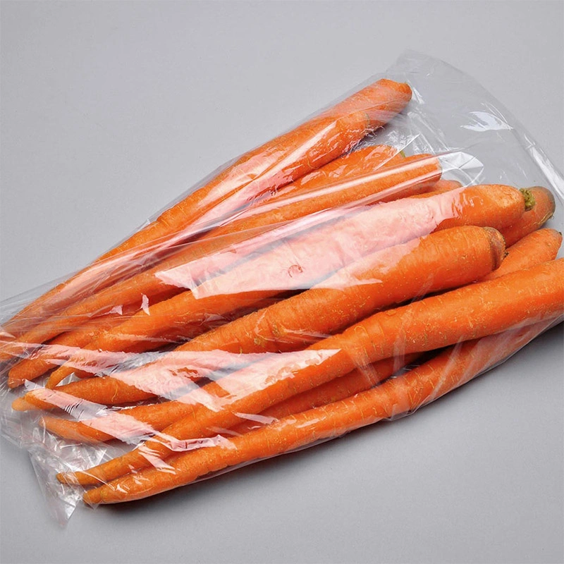 Convenience Strongest Seal Available Plastic Flat Produce Bag with a Side Gusset