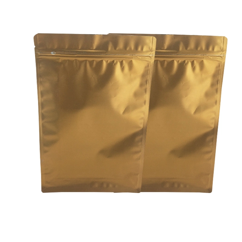 Sachet Lined Poly Custom 3 Side Seal Vegetable and Fruit Agricultural Seeds Keep Fit Tea Packaging Bag