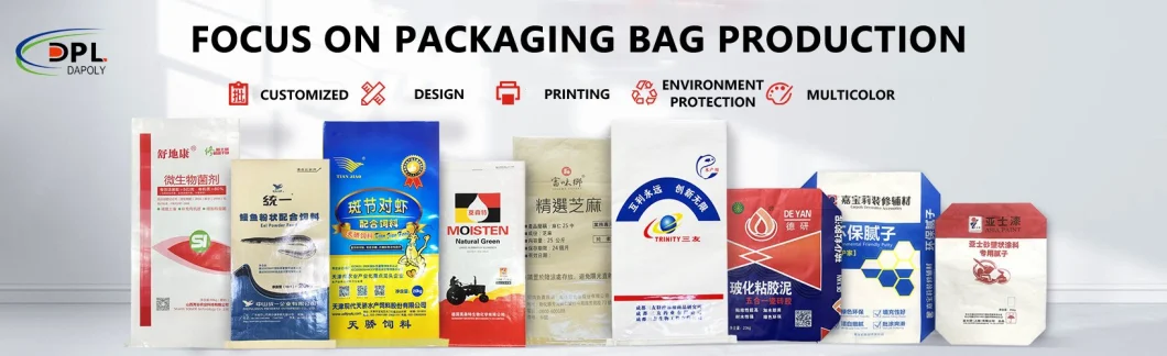 Colorful Different Types Rice Packaging Bag Thicken Matte Frosted Four Side Seal Rice Plastic Bag