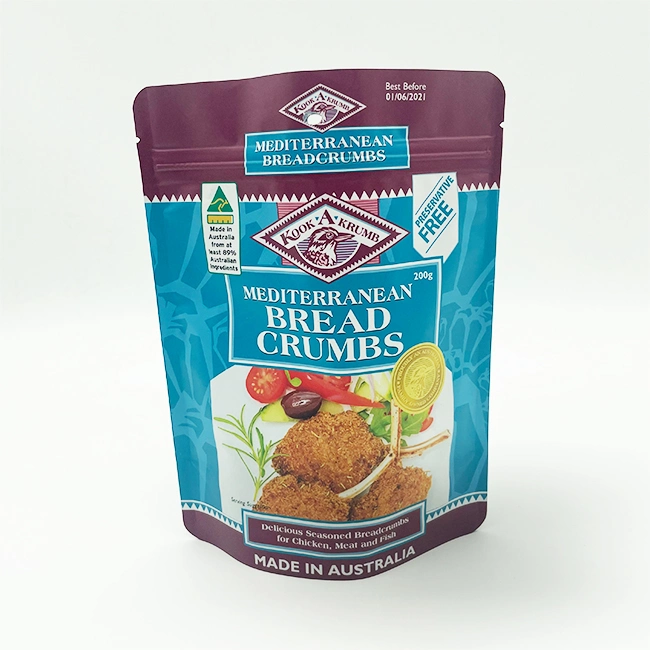 Custom Printed Fresh Meat Dry Food 3 Sides Seal Frozen Food Grade Nylon Vacuum Seafood Plastic Packaging Bag