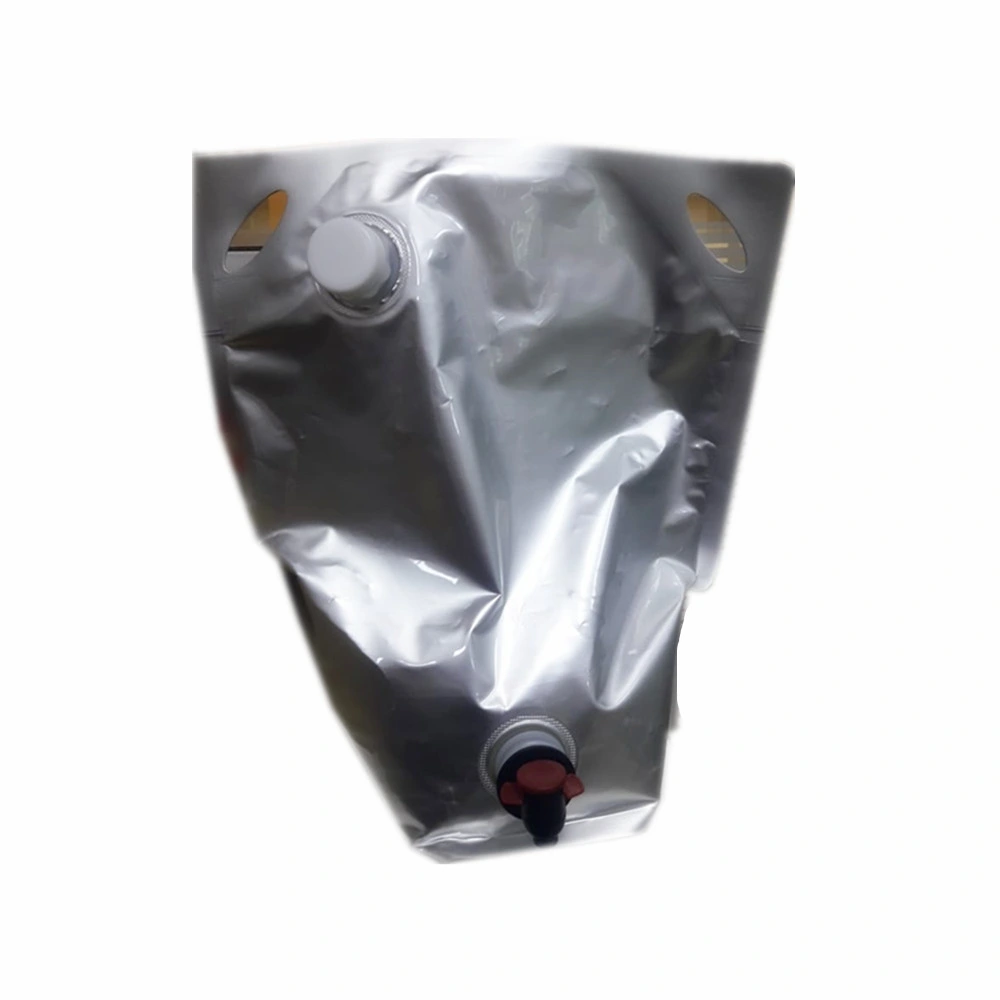 Transparent Plastic Bag Stand up Pouches Special Shape Spout Water Pouches Doypack with Spout