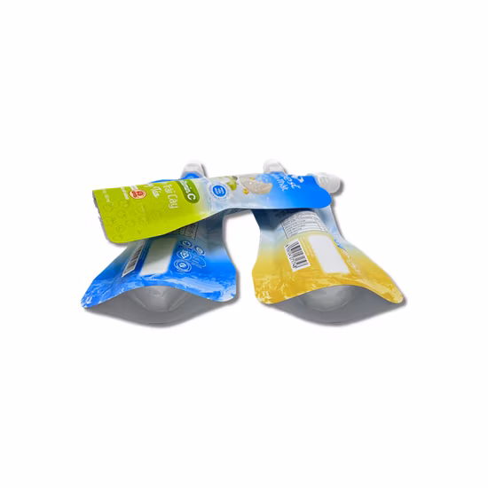 Packaging Plastic Drink Pouches with Spout