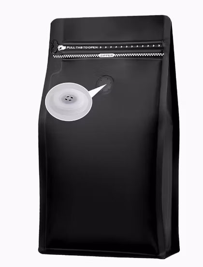 Custom Quad Seal Bag and Flat Bottom Pouch with Zipper for Food Manufacturers