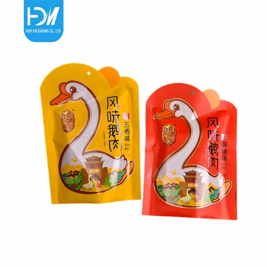 Retort Aluminum Foil Food 3 Side Seal Packaging Vacuum Sealing Plastic Bags