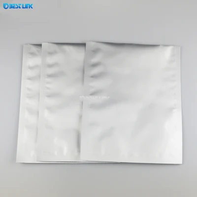 Bestselling Aluminum Foil Flat Packing Pouch Open 3 Sides Seal Top Vacuum Mylar Bags for Electronic Products