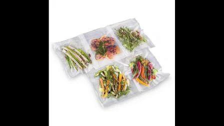 Wholesale Plastic Food Vacuum Packaging Three Side Seal Bags