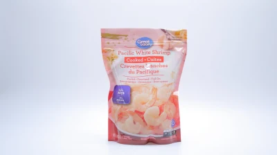 Great Value Frozen White Shrimp Packaging Stand up Pouch
