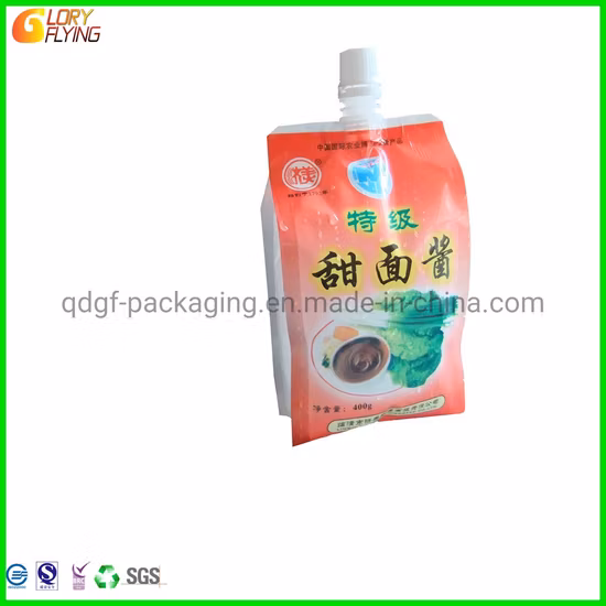 Customized Food Grade Spout Pouch for Liquid Packing