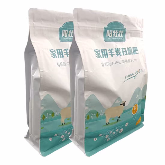 Custom 500g, 1kg, 2kg, 5kg, 10kg Stand up Flat Bottom Pouch Gravure Printing Pouch Mylar Dog Food Snack Pouch Pet Dog Food Packaging Pouch