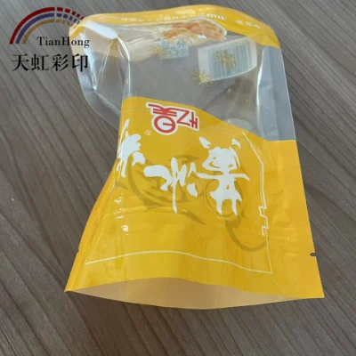 Stand up Custom Clear Plastic Mylar 7g Food Pouch