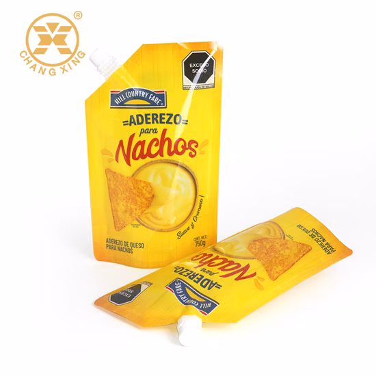 Wholesale Transparent Spout Bag Plastic Drink Pouches 100ml 350ml 500ml 1000ml Beverage Bag Pouch with Spout