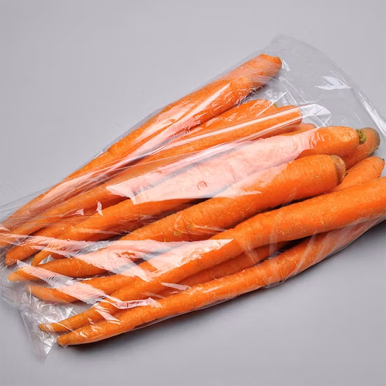 Convenience Strongest Seal Available Plastic Flat Produce Bag with a Side Gusset