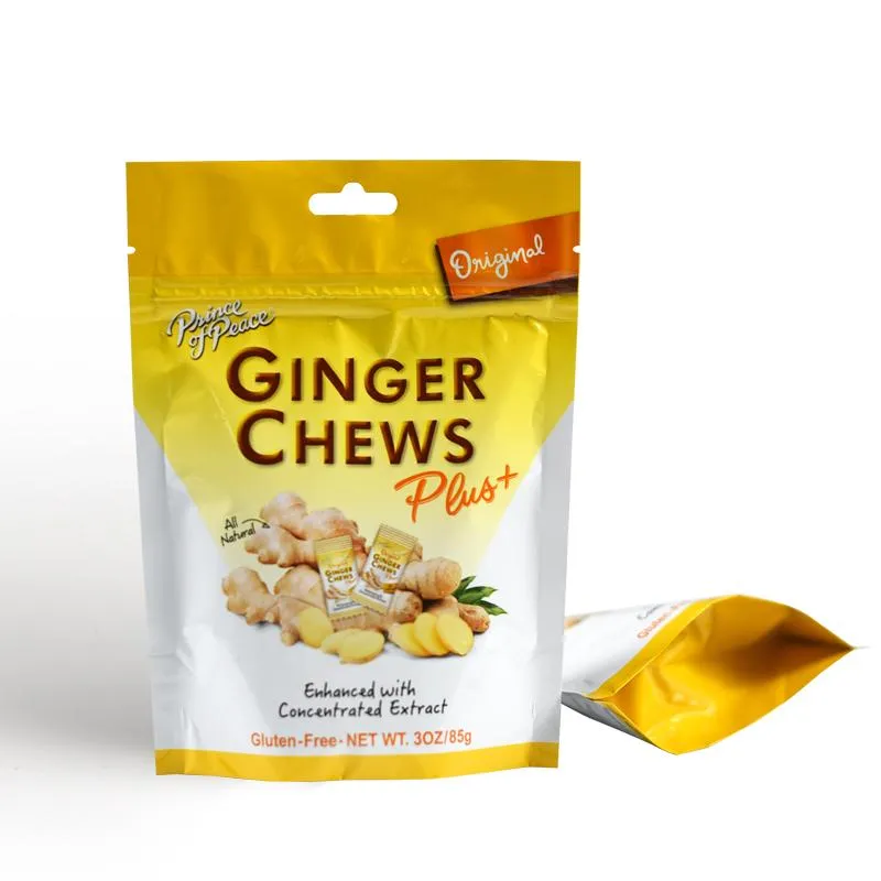 Clear Plastic Resealable Zipper Stand up Pouches Manufacturer