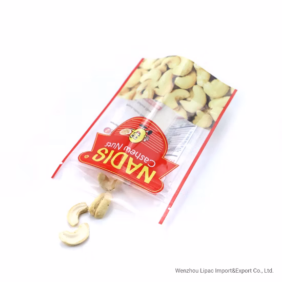 Food Grade Heat Sealable Pouches Clear Ziplock Plastic Nylon Bag with Zipper Stand up Pouch for Nuts_ Package