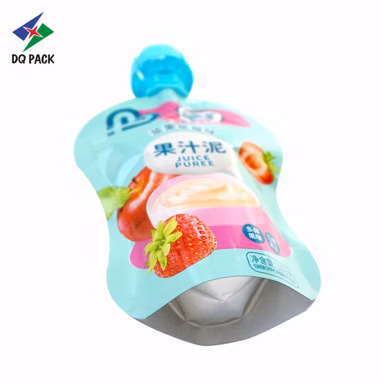 Customized Special Shape Aluminum Foil Spout Pouch for Liquid Packing
