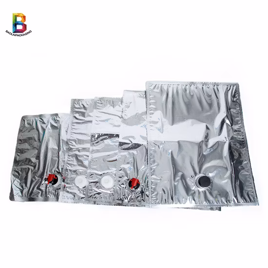 Moisture Proof Gravure Printing Aluminum Foil Spout Pouch for Drink