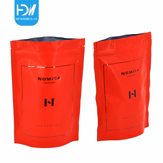 Coffee Bag Custom Print Stand up Pouch with Zipper Doy Pack Bag Resealable Heat Seal Digital Print Flexible Matt Black Valve Bag