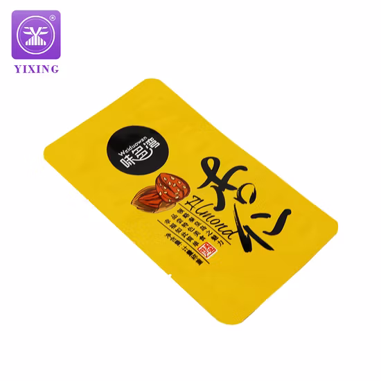 Sachet Lined Poly Custom 3 Side Seal Vegetable and Fruit Agricultural Seeds Keep Fit Tea Packaging Bag