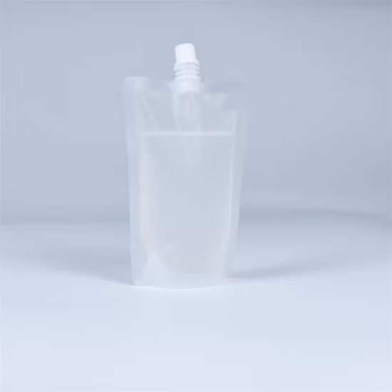Food Grade Printing 218ml Standing up Pouches with Spout